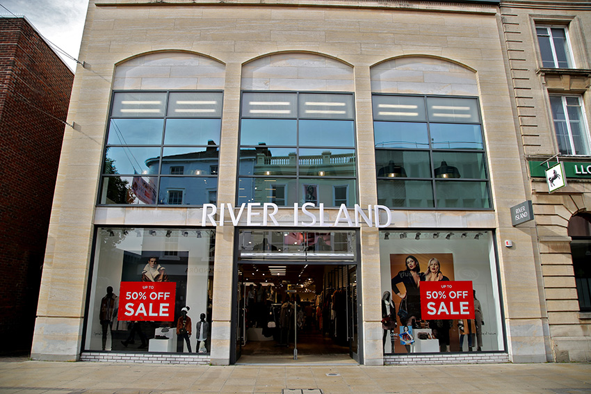 River Island Lincoln - Front